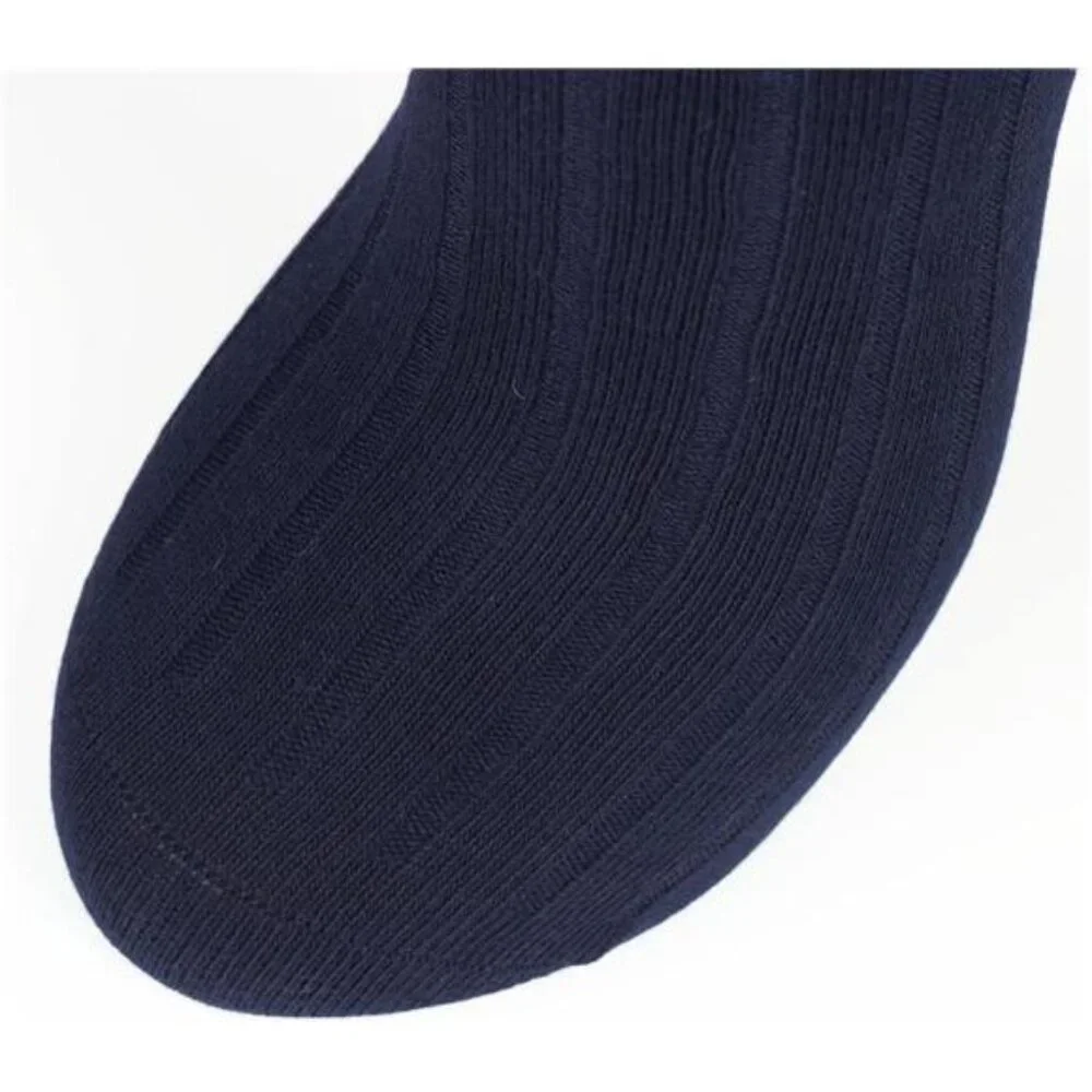 3 Packs‎ Unisex Black Soft Knee High School Uniform Socks for Boys and Girls